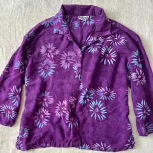 Purple Floral Pajama Set thumbnail 3