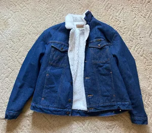 Wrangler Denim Fleece Jacket thumbnail 1