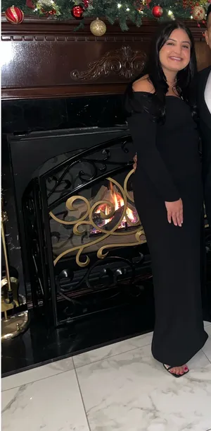 Lulus Black Dress Maxi thumbnail 2