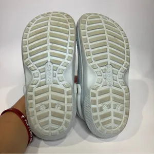 Crocs originals lined light blue women’s size 6 casual cozy‎ slip on trendy thumbnail 8