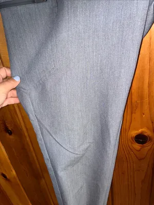 Women’s fig Gray Jogger Pants with Teal Drawstring size XL/T nurse scrubs thumbnail 6