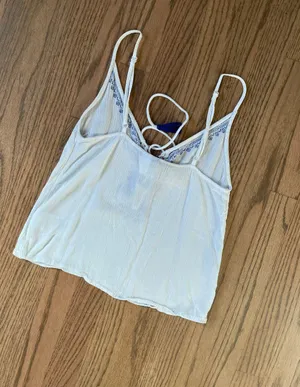 H&M Lace Up Tank Top thumbnail 2
