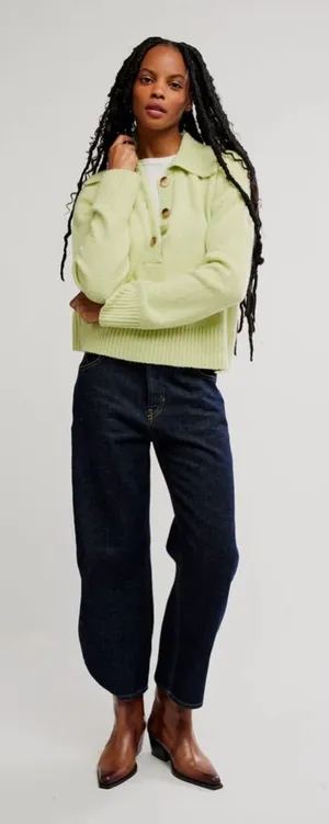 Free people Trading Up Polo sweater thumbnail 1