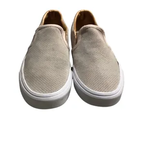 Vans Women's Beige Slip-On Sneakers, Size 7 thumbnail 7