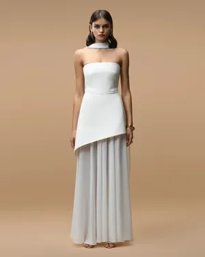 Matters Store Monaco White Dress Size M Size M thumbnail 2