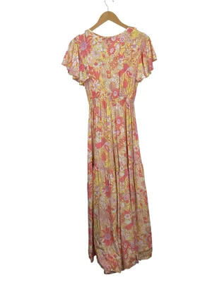 Hello Molly Natural Heights Floral Jumpsuit Size 4 thumbnail 7