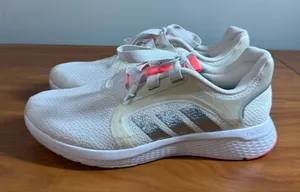Adidas Edge Lux 5 Running Shoe‎ Women's Sneaker White Athletic W8.5 thumbnail 1