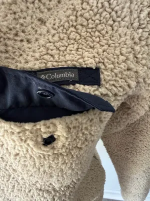 Columbia Beige Georgia Tech Fleece Zip Up Jacket  thumbnail 4