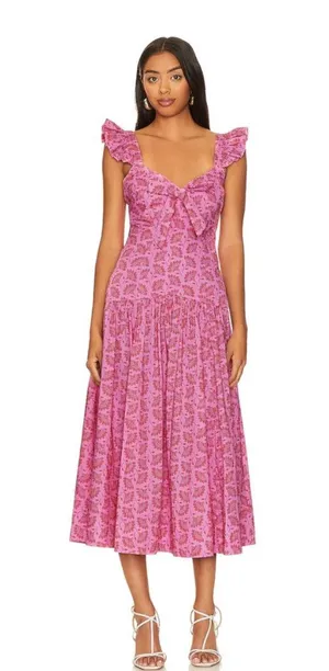 Revolve floral dress thumbnail 1