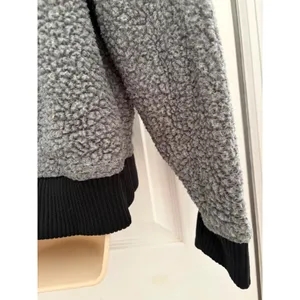 Carhartt Sherpa Fleece Jacket Womens XL Gray Full Zip OJ3913-W‎ Workwear Coat thumbnail 5