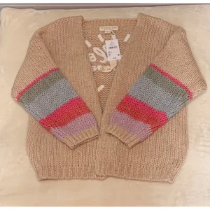 Saltwater Luxe NWT Hello Sunshine Chunky Knit Cardigan Camel XL thumbnail 5