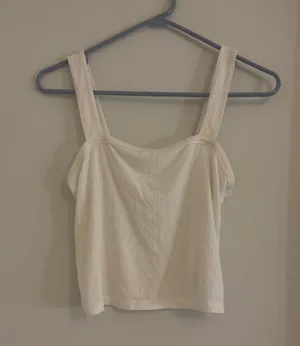 White American Eagle Tank Top thumbnail 1
