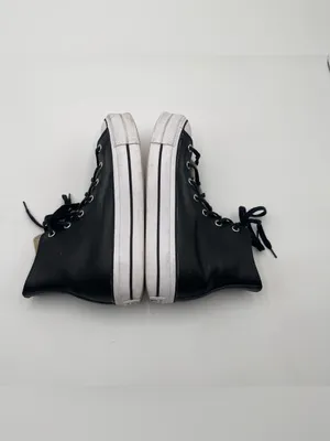 CONVERSE Chuck Taylor All Star Lift Platform Leather High-Top Women's 10 Shoes thumbnail 7