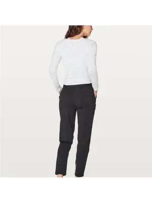Lululemon City Trek Trouser II *28" Black‎ Size 6 thumbnail 2