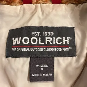 Woolrich circa 2010s textured sherpa fleece button front jacket lined 15458 S thumbnail 5
