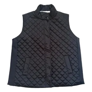 Cavalini Original Womens Black Quilted Vest Soft Sherpa Lining 3X Cottage Cabin thumbnail 8