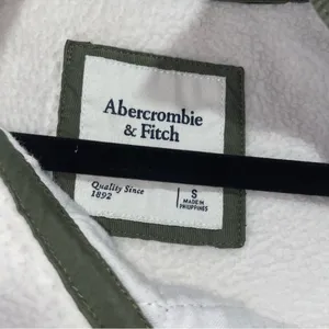 Abercrombie & Fitch Asymmetrical Half Snap Fleece Pullover Women S Gorpcore thumbnail 5