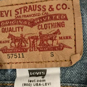 Levi's Blue Jean Jacket Medium Indigo Classic thumbnail 8