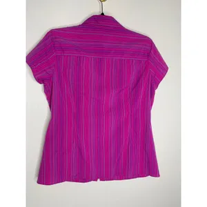 Mountain Hardwear Pink Striped Gorpcore Hiking Shirt Sz 10 thumbnail 10