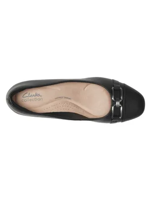 Clarks Iridessa Erin Pump, Black, Size 9.5M, NWT no box thumbnail 2