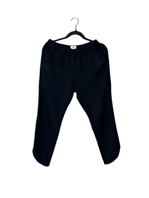 Marine Layer Allison Black Elastic-Waist Pants,Size S,97%Tencel,3%Spandex thumbnail 8