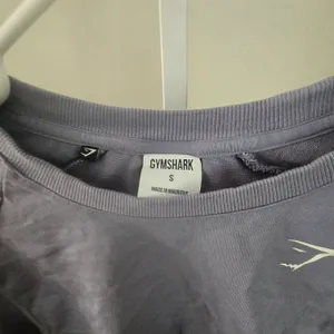 Gymshark Cropped Long Sleeve Top in Slate Gray thumbnail 2