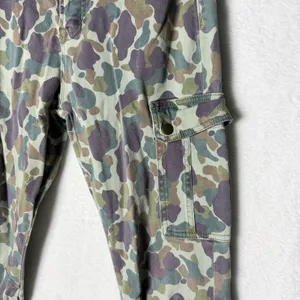 BDG Urban Outfitters Faded Camo Ankle Zip Skinny Cargo Pants Women Size 27 thumbnail 3