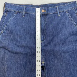 NWT J. Crew Wide Leg Denim‎ Trouser Pant In Signature Stretch Dark Wash Size 33 thumbnail 4