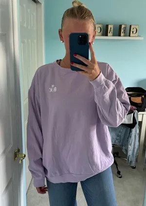 Beach Krew Crewneck Purple Size XL thumbnail 1