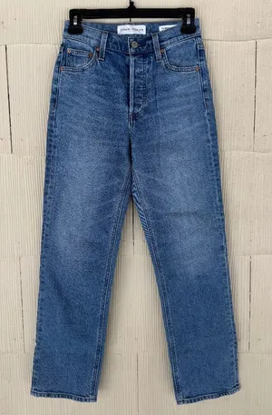 Aritzia Denim Forum - The Arlo High Rise Straight Leg Jean thumbnail 1
