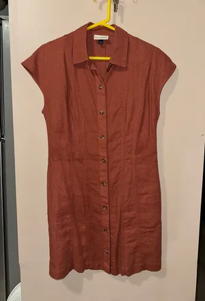 Universal thread button up dress thumbnail 1