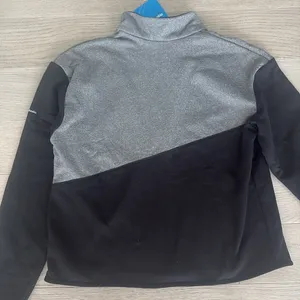 Columbia Lodge Hybrid Pullover Black Gray Large New with tags thumbnail 6