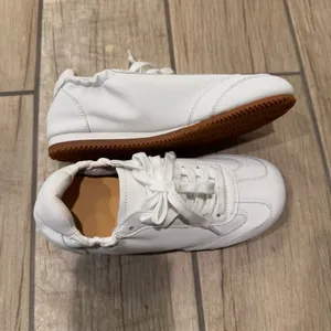 Split Cow Leather Sneakers Flat Trainers Flat shoes Round Toe Runners Casual thumbnail 4