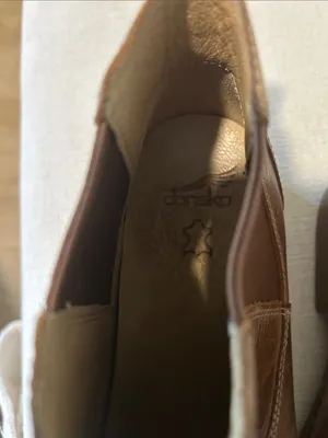 Dansko Michele Chelsea Boot, Tan Waxy Brush Off, Size EU38/US7.5 NWOT thumbnail 11