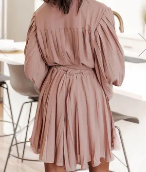 Pink Lily | Long Sleeve Romper/Dress thumbnail 3