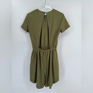Lululemon Lightweight High-Neck Romper Bronze‎ Green size 4 thumbnail 4