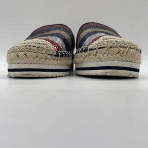 Tommy Hilfiger Womens 6.5 Shoes Flats Corliss 2‎ American Flag Sequin Espadrille thumbnail 9