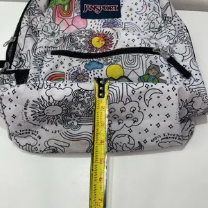 Jansport Cross Town Backpack Laptop Bag Color Me In Edition School Travel thumbnail 5