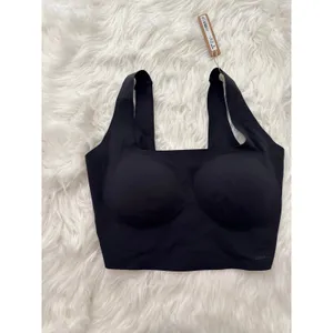 Skims Naked Scoop Tank Bra Onyx Size S-DD thumbnail 3