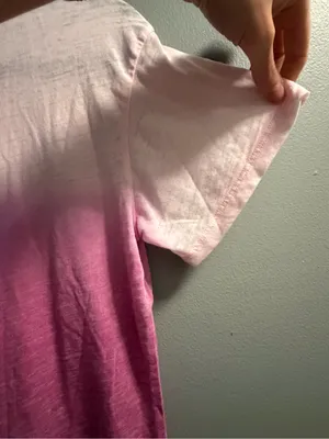 Wildfox Pink Gradient Sunset Graphic Short Sleeve Tee thumbnail 5