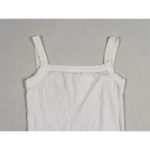 Reformation Rochelle Ribbed Tank Top Size XS Ivory White Minimalist Layering thumbnail 5