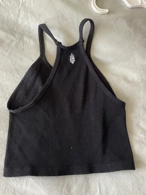 Free People Ribbed Tank Top thumbnail 3