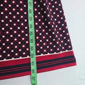 Banana Republic NWT Womens‎ Navy Red Geometric Sleeveless Shift Dress Medium thumbnail 7