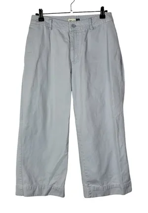 Gap Light Blue Retro Fit Cropped Wide Leg Pants 4‎ thumbnail 1