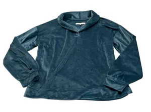 CAROLE HOCHMAN velour pajama top thumbnail 1