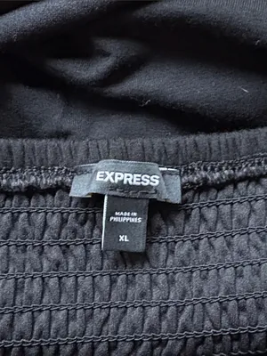 Express V-Neck Back Cutout Tiered Maxi Dress - Size XL thumbnail 7