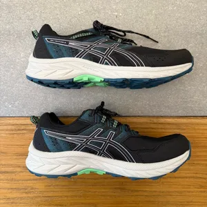 ASICS GEL Venture 9 Women's Trail Running Shoes Black Violet Blue Size 11 Wide thumbnail 3
