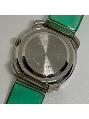 Kids rotating butterfly dial watch two tone 27mm quartz up to 7” running thumbnail 7