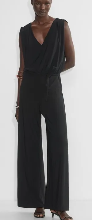 Aritzia Babaton Equate Jumpsuit Black size Small $118 thumbnail 1