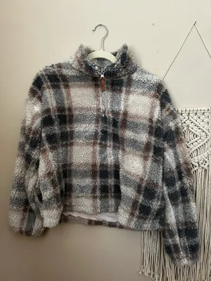 Thread and Supply Fuzzy Pullover Sweater thumbnail 2